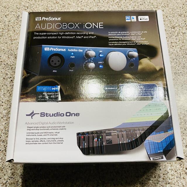 PreSonus オーディオインターフェイス AudioBox iOne