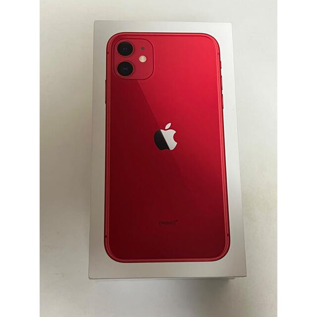 iPhone 11 (PRODUCT)RED 128 GB SIMフリー