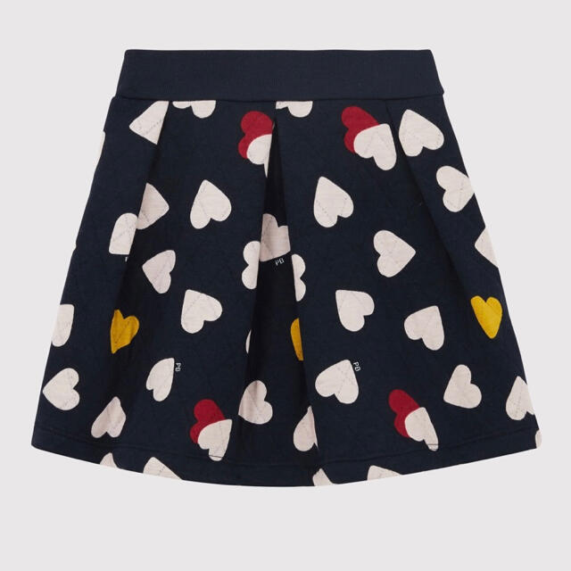 PETIT BATEAU(プチバトー)のプチバトー　新品タグ付き　キルティング　スカート　4ans/104cm キッズ/ベビー/マタニティのキッズ服女の子用(90cm~)(スカート)の商品写真