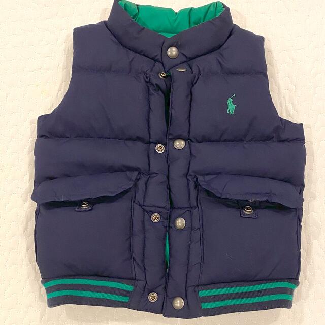 Ralph Lauren(ラルフローレン)のラルフローレン/ダウンベスト/リバーシブル キッズ/ベビー/マタニティのキッズ服男の子用(90cm~)(ジャケット/上着)の商品写真