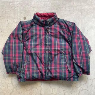 エディーバウアー(Eddie Bauer)の【vintage】80s Eddie Bauer ダウンジャケット　リバーシブル(ダウンジャケット)