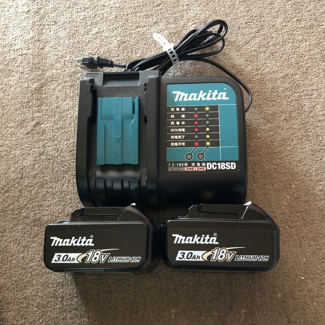マキタ 18V3.0AH 充電器バッテリーセット | suellencolombo.com.br