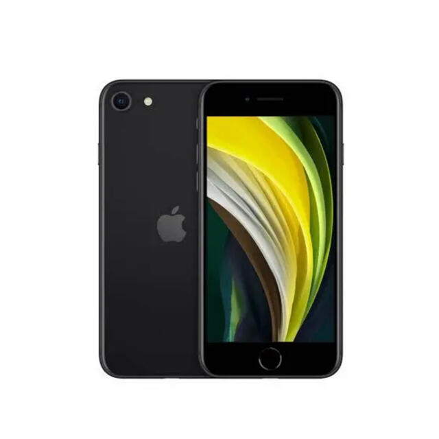 iPhone SE2 ブラック　64GBスマホ/家電/カメラ