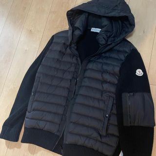 モンクレール(MONCLER)のモンクレール ダウンニット レディース Lサイズ(ダウンジャケット)