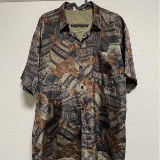 古着 柄シャツ 半袖シャツ(シャツ/ブラウス(半袖/袖なし))