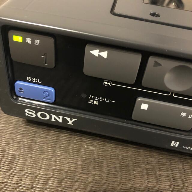 SONY(ソニー)の【希少・未使用】SONY Video8 EV-P10  ビデオカセットプレーヤー スマホ/家電/カメラのカメラ(ビデオカメラ)の商品写真