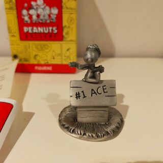 hallmark スヌーピー ビンデージ フランクリン フィギュア 置物