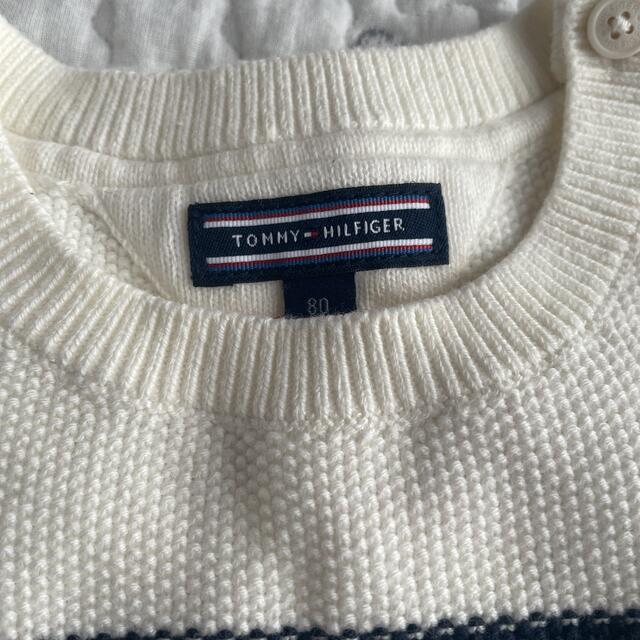 TOMMY HILFIGER(トミーヒルフィガー)のtommy ロンパース 80 キッズ/ベビー/マタニティのベビー服(~85cm)(ロンパース)の商品写真