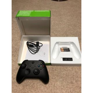 マイクロソフト(Microsoft)のxboxコントローラー＋ワイヤレスアダプター(その他)