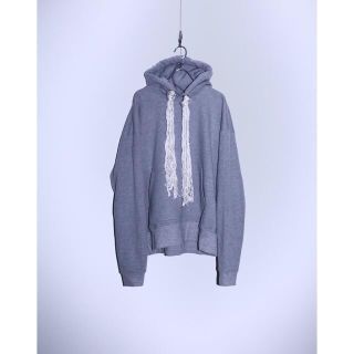 OUAT  -005- GRAY SQUARE HOODIE(パーカー)