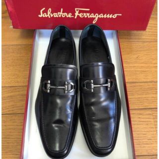 サルヴァトーレフェラガモ(Salvatore Ferragamo)のSalvatore Ferragamo   ローファー　黒(ドレス/ビジネス)