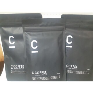 シーコーヒー　チャコールコーヒー　3袋(ダイエット食品)