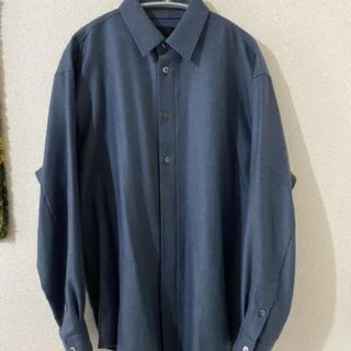 コモリ(COMOLI)の値下げ不可　2018aw 山内　ノーミュールシングウールシャツ(シャツ)