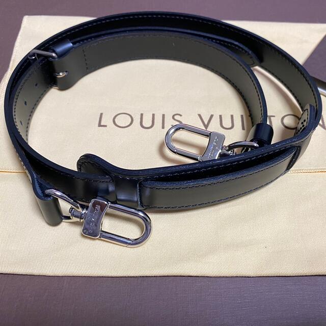 Louis Vuitton ショルダーストラップ 本革 ブラック