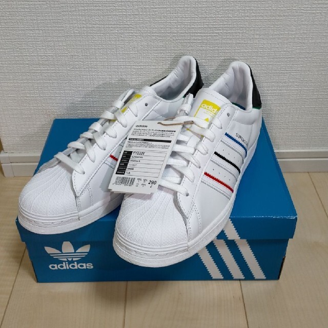 adidas(アディダス)のadidas SUPERSTAR  29 白 おしゃれ #OHNISHI メンズの靴/シューズ(スニーカー)の商品写真