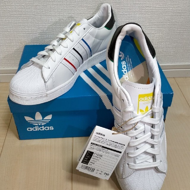 adidas(アディダス)のadidas SUPERSTAR  29 白 おしゃれ #OHNISHI メンズの靴/シューズ(スニーカー)の商品写真