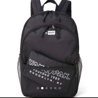 YAK PAK BACKPACK BOOK BLACK POUCH ver.