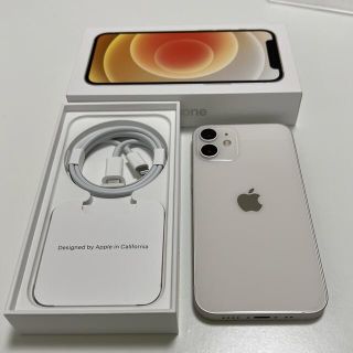 アイフォーン(iPhone)のiPhone 12 mini 128GB ホワイト(スマートフォン本体)