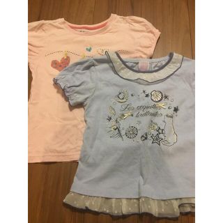 アクシーズファム(axes femme)の女の子Tシャツセット130(Tシャツ/カットソー)