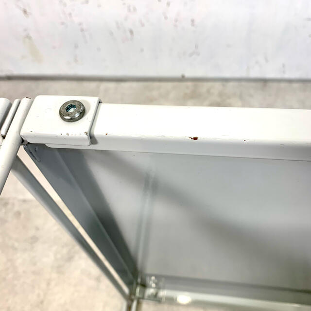 MUJI (無印良品)(ムジルシリョウヒン)の無印良品 AVラック スチールユニットシェルフ 3連 インテリア/住まい/日用品の収納家具(棚/ラック/タンス)の商品写真