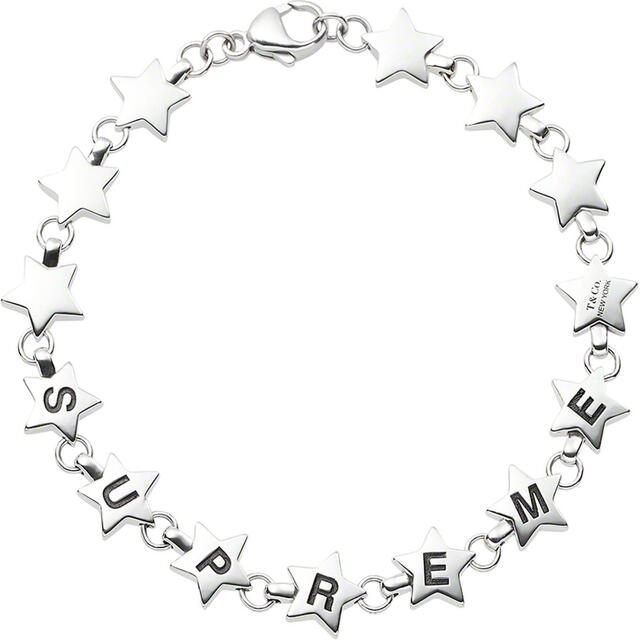 Supreme(シュプリーム)のSupreme Tiffany & Co. Star Bracelet  メンズのアクセサリー(ブレスレット)の商品写真