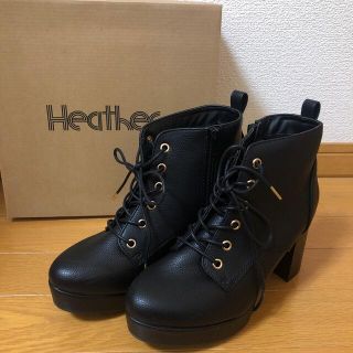 ヘザー♥厚底ブーツ