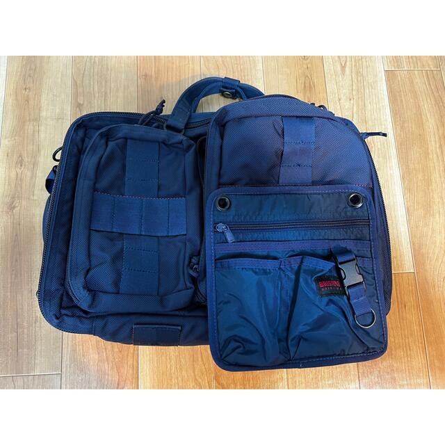 BRIEFING(ブリーフィング)のBRIEFING×BEAMS PLUS “3WAY BAG” エアフォースブルー メンズのバッグ(ビジネスバッグ)の商品写真