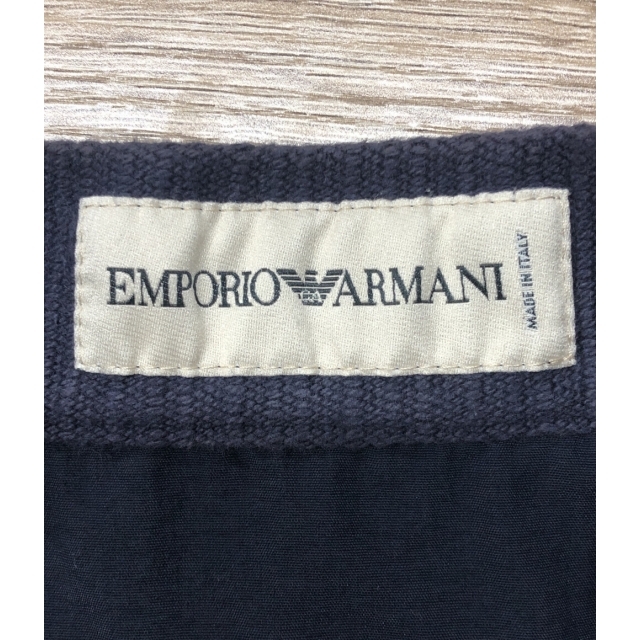 Emporio Armani(エンポリオアルマーニ)のエンポリオアルマーニ ジップアップベスト ネイビー×パープル メンズ 48 メンズのトップス(ベスト)の商品写真