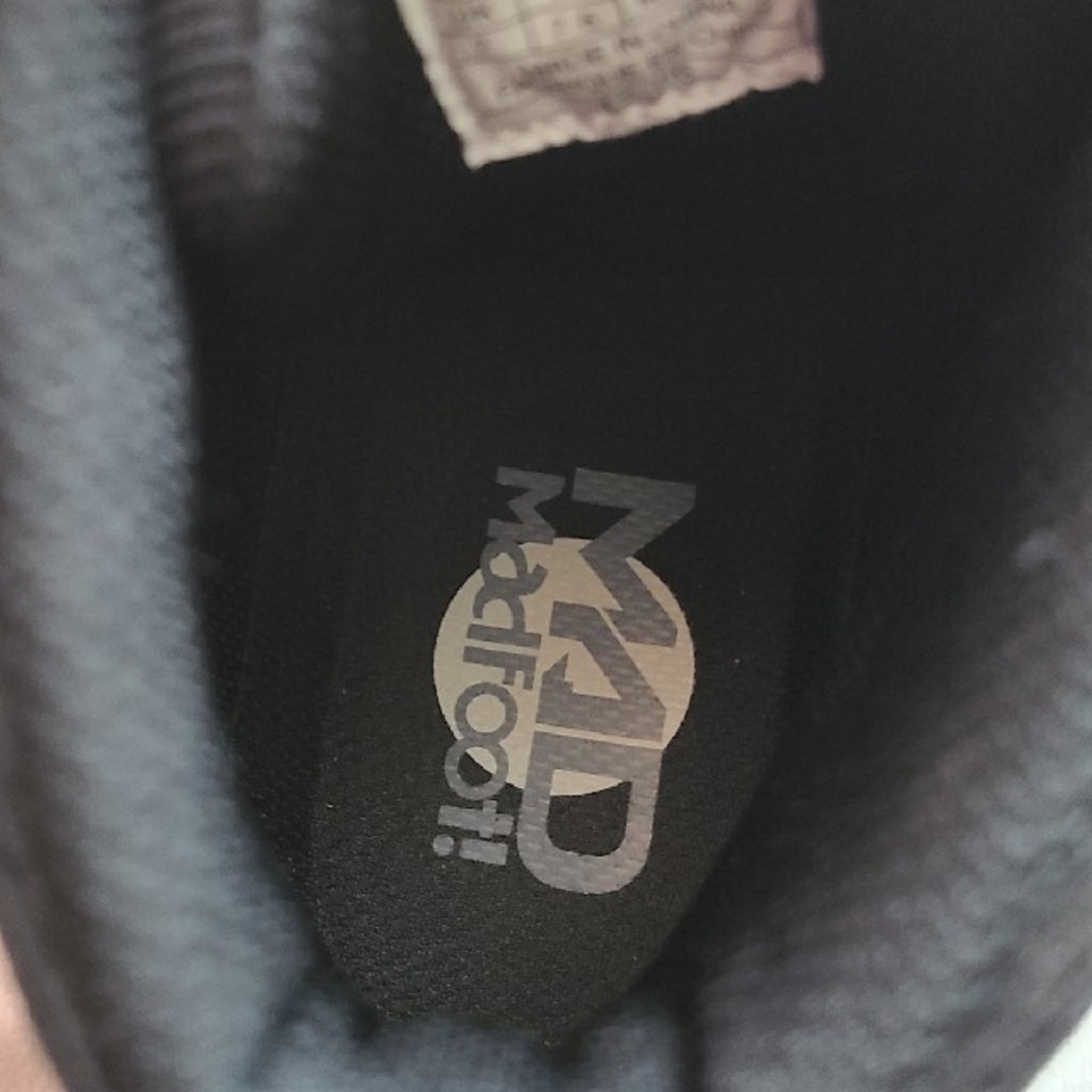 MAD FOOT(マッドフット)のハイカットスニーカー　黒　25.5 メンズの靴/シューズ(スニーカー)の商品写真