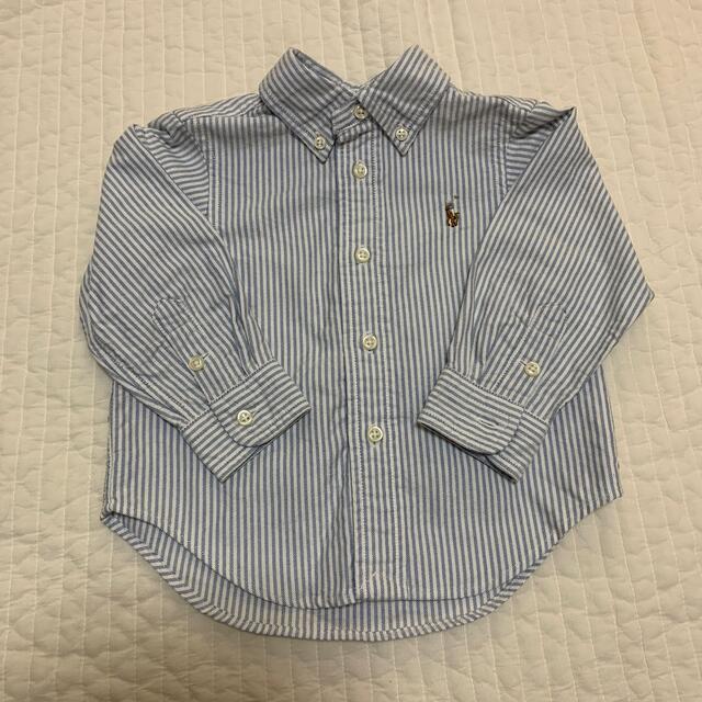 Ralph Lauren(ラルフローレン)のラルフローレン ストライプ　シャツ キッズ/ベビー/マタニティのベビー服(~85cm)(シャツ/カットソー)の商品写真