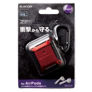 エレコム(ELECOM)のELECOM ZEROSHOCK for AirPods エレコム ゼロショック(ヘッドフォン/イヤフォン)