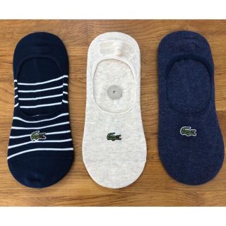 ラコステ(LACOSTE)の新品ラコステ LACOSTE メンズ靴下 ソックス 3足セット125(ソックス)