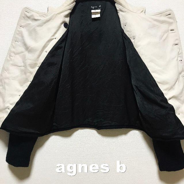 agnes b.(アニエスベー)の【agnes.b】アニエスベー ウール100% ナポレオンジャケット レディースのジャケット/アウター(ブルゾン)の商品写真