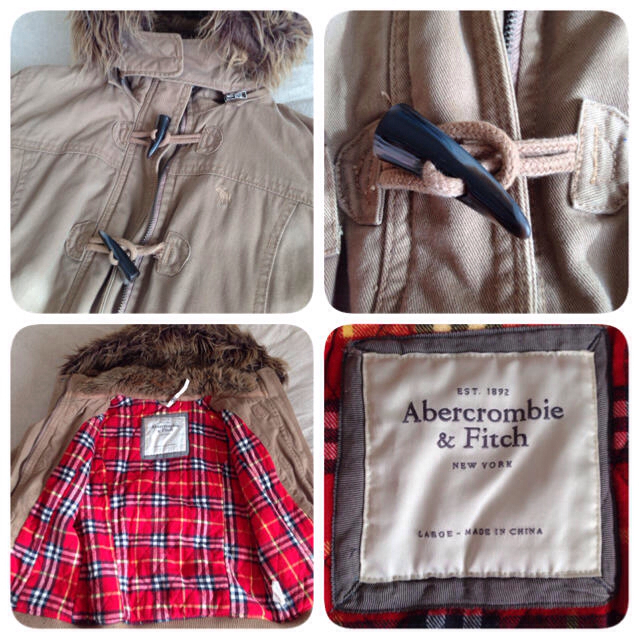 Abercrombie&Fitch(アバクロンビーアンドフィッチ)のアバクロンビー&フィッチ モッズコート レディースのジャケット/アウター(ミリタリージャケット)の商品写真