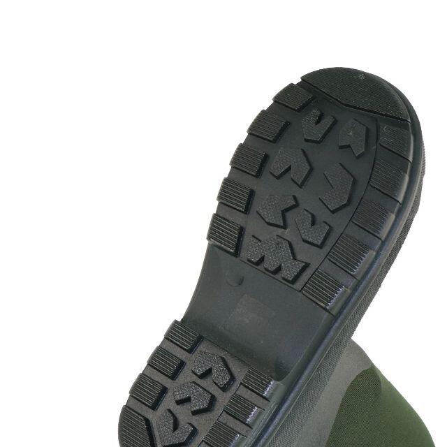 【新品 未使用】子供用 長靴 カーキ 21.0cm 21077 キッズ/ベビー/マタニティのキッズ靴/シューズ(15cm~)(長靴/レインシューズ)の商品写真