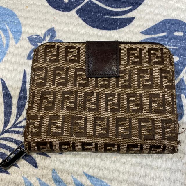 FENDI(フェンディ)の専用！FENDI 二つ折り財布　フェンディズッカ柄 レディースのファッション小物(財布)の商品写真