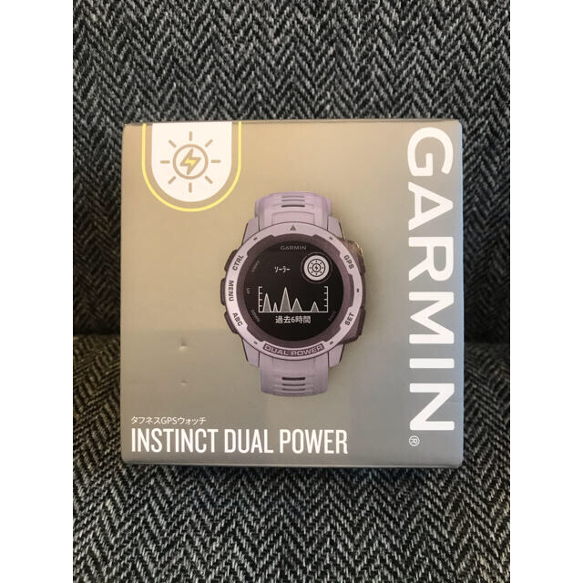 時計新春セール！garmin  ガーミン インスティンクト　デュアルパワー