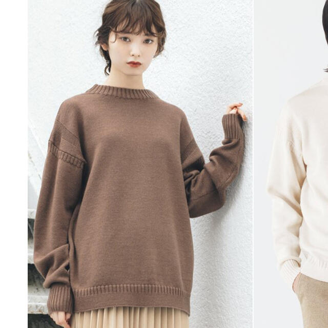 UNIQLO(ユニクロ)のユニクロ　ミドルゲージモックネックセーター メンズのトップス(ニット/セーター)の商品写真