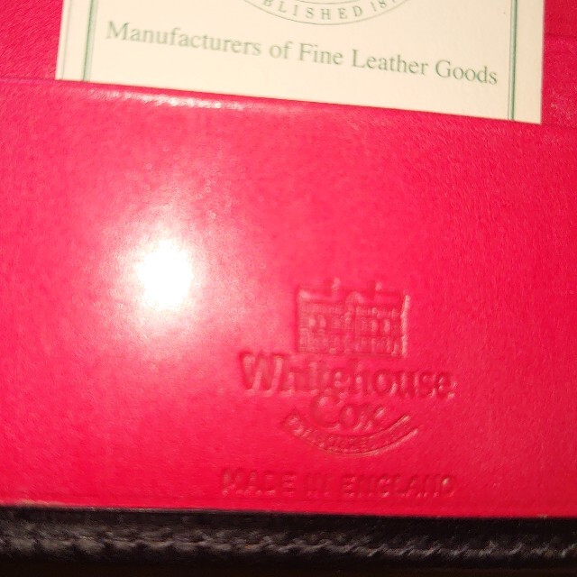 WHITEHOUSE COX(ホワイトハウスコックス)のホワイトハウスコックス ２つ折り 財布 メンズ メンズのファッション小物(折り財布)の商品写真