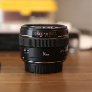 キヤノン(Canon)のEF50mm F1.4 USM 美品　Canon(レンズ(単焦点))