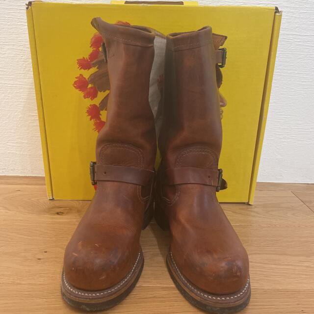 ☆Chippewa  モックエンジニアブーツ　US7B (22L23)