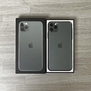 アップル(Apple)のアップル iPhone11 Pro Max 256GB ミッドナイトグリーン(スマートフォン本体)