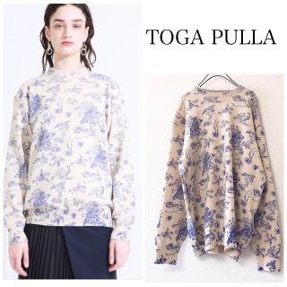 トーガ(TOGA)のTOGA PULLA(トーガプルラ　　アニマル柄プリントニット　(ニット/セーター)