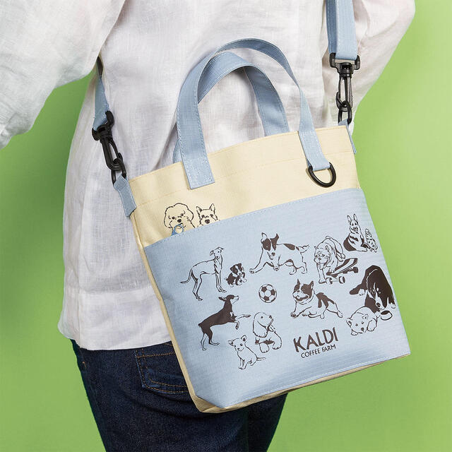 KALDI(カルディ)のカルディ 2021 犬の日 バッグ 新品未使用 レディースのバッグ(ショルダーバッグ)の商品写真