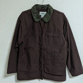 エルエルビーン(L.L.Bean)のL.L.Bean ダック地 ワークジャケット カバーオール ブラウン(カバーオール)