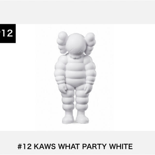 KAWS WHAT PARTY WHITE / KAWS TOKYO FIRST