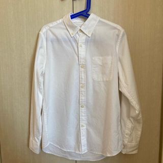 ユニクロ(UNIQLO)のVS♡PINK様専用！！！ユニクロ　ボタンダウン　シャツ　140 白(ブラウス)