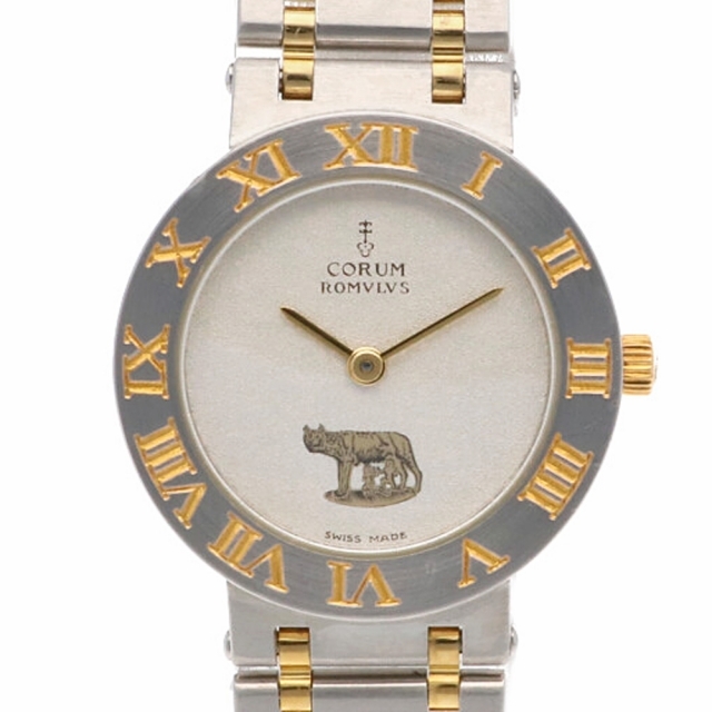 店舗良い CORUM - 【中古】コルム CORUM 腕時計  ステンレススチール ロムルス 腕時計
