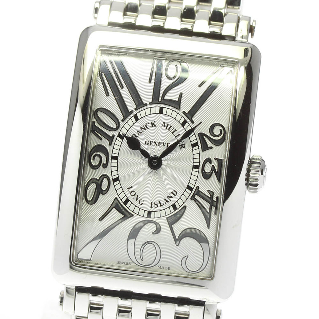 ☆訳あり ★箱・保証書付き【FRANCK MULLER】フランクミュラー ロングアイランド 2005年 100本限定 952QZ クォーツ レディース_651414【ev20】