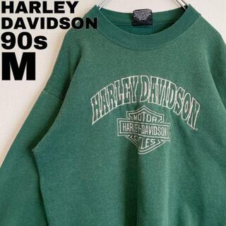 Harley Davidson - ハーレーダビッドソン 90s 刺繍ビッグロゴ 